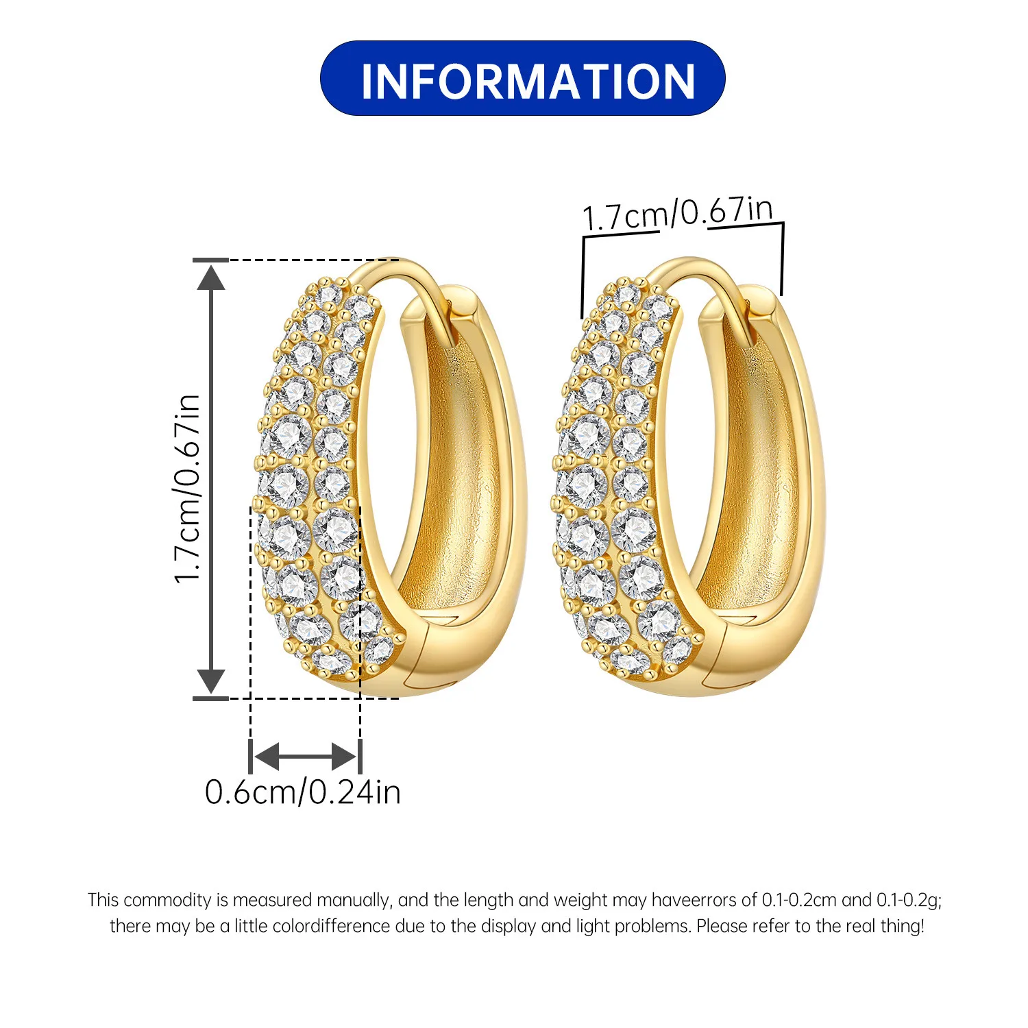 Orstarry S925 Sterling Silver 18k Gold Modern Square Earrings Hoop Earrings For Women Jewelry Trendy Anniversary Gifts