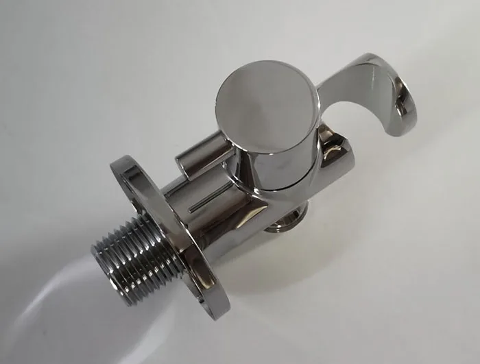 Brass Hand held black Bidet Shower set Perforating Toilet Jet Cleaner Portable brushed gold and gray Bidet Shower Head BD01