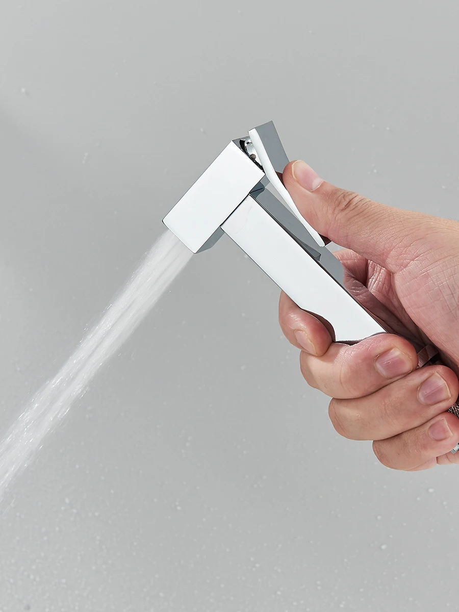 Bidet Toilet Sprayer Faucet Brass Bidet Faucet Muslim Ducha Higienica Hot Cold Water Mixer Tap Toilet Faucets