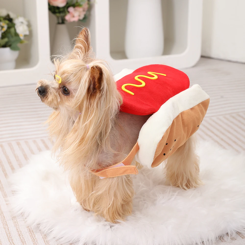 Cute Dog Clothes Hot Shaped Outfits Funny Halloween Costume for Small Medium Large Dogs Cats Party Cosplay Apparel