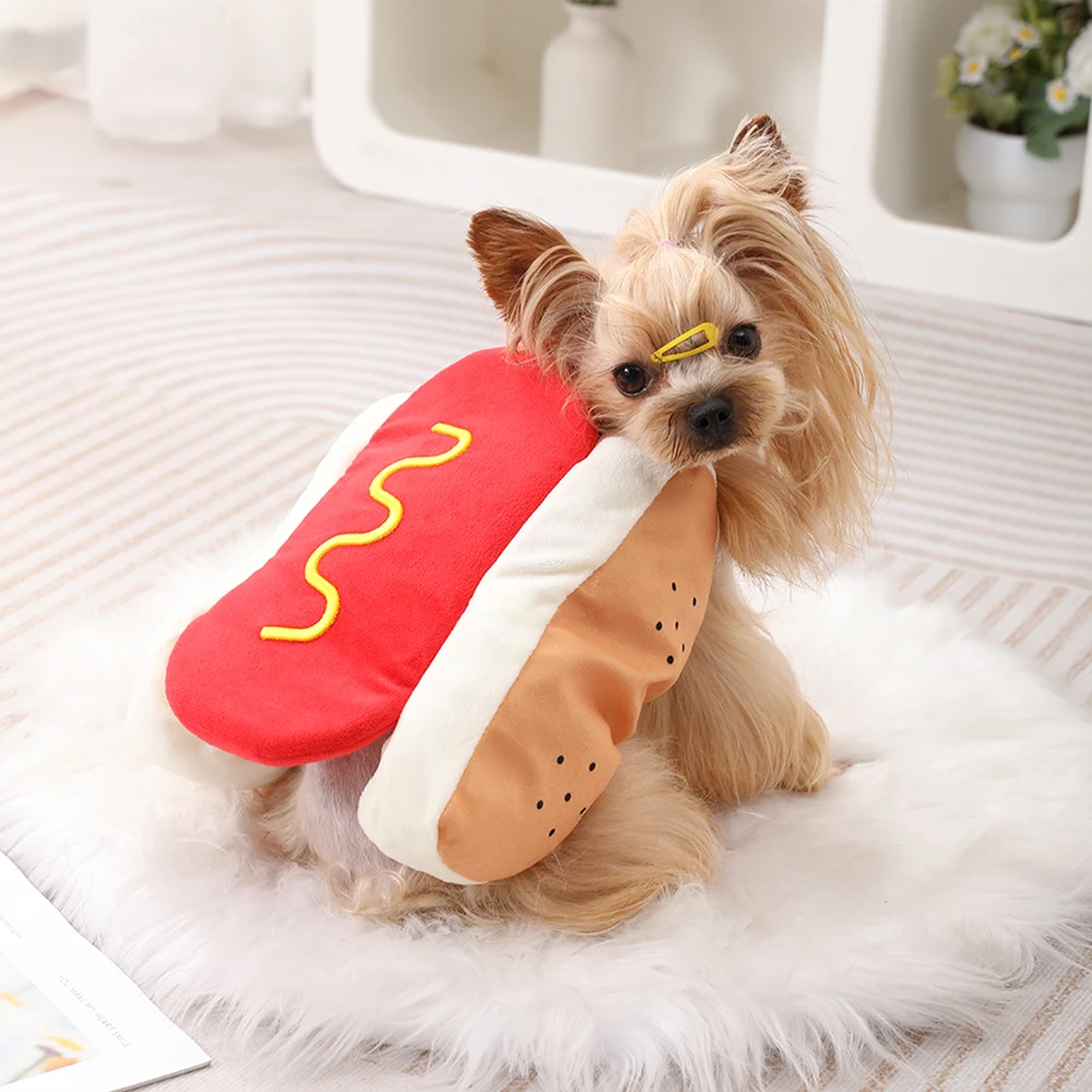 Cute Dog Clothes Hot Shaped Outfits Funny Halloween Costume for Small Medium Large Dogs Cats Party Cosplay Apparel