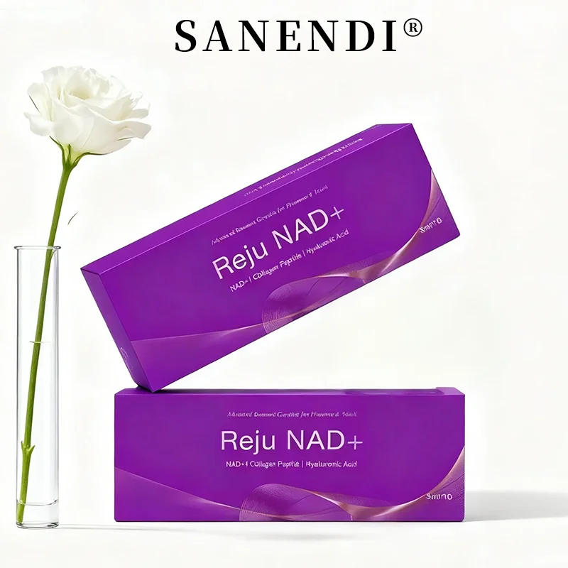 Sanendi Dermapen Serum NAD+Facial Serum Collagen Glutathione Hydrating Firming Skin Booster 10Vials*Box