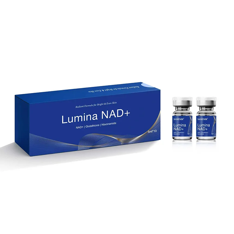 Sanendi Dermapen Serum NAD+Facial Serum Collagen Glutathione Hydrating Firming Skin Booster 10Vials*Box