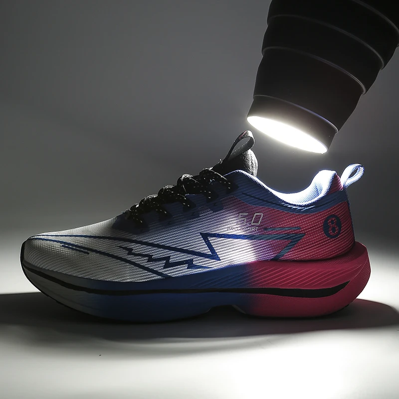 New Men's Soft Cushion Shock Running Shoes Tennis Marathon Sports Breathable Light Women's Comfortable Athletic Nonskid Sneakers