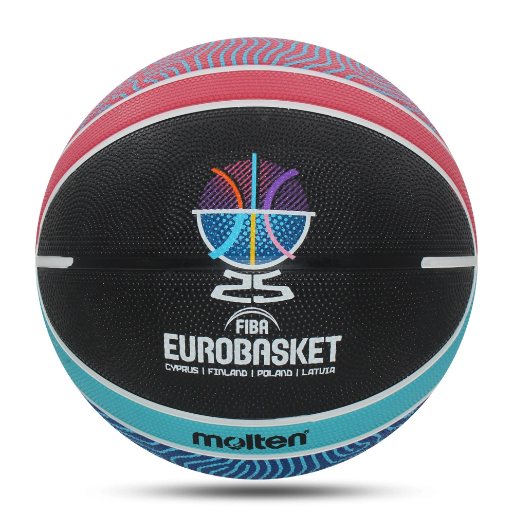 2025 Molten Basketball Balls Official Size 7 Wear Resistant Rubber Indoor Outdoor Men Basketball Training basketbol topu