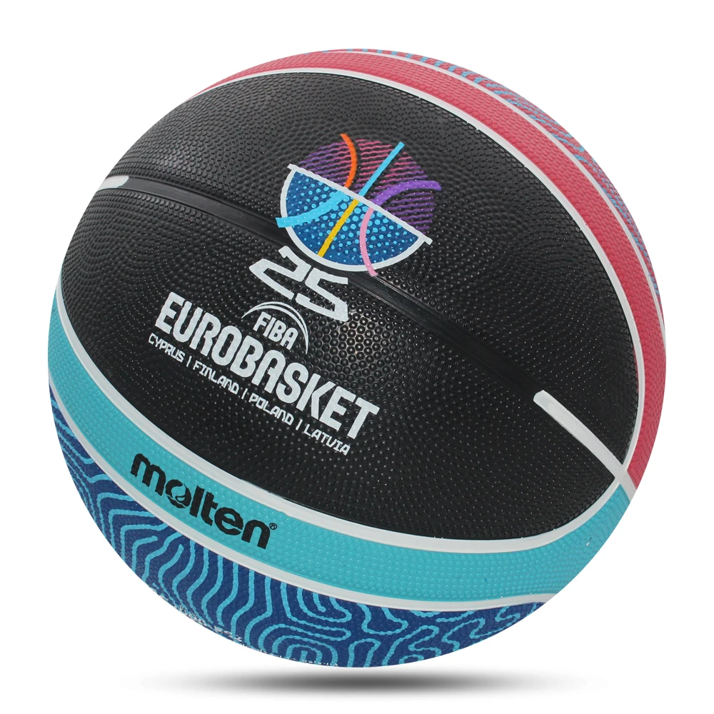 2025 Molten Basketball Balls Official Size 7 Wear Resistant Rubber Indoor Outdoor Men Basketball Training basketbol topu