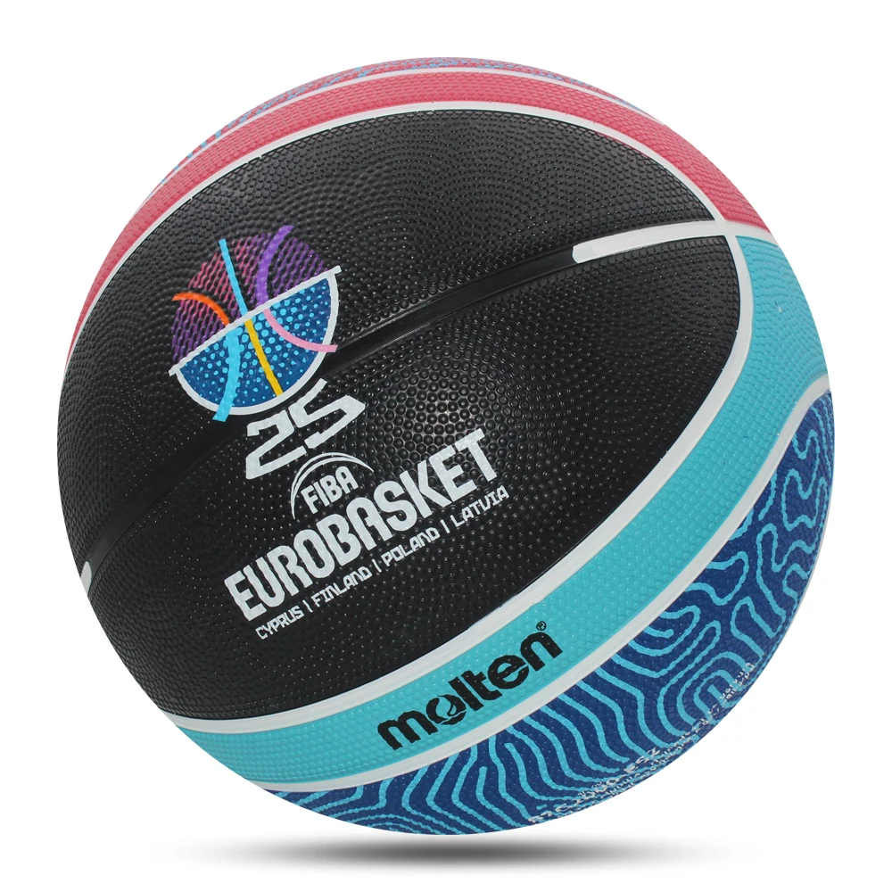 2025 Molten Basketball Balls Official Size 7 Wear Resistant Rubber Indoor Outdoor Men Basketball Training basketbol topu
