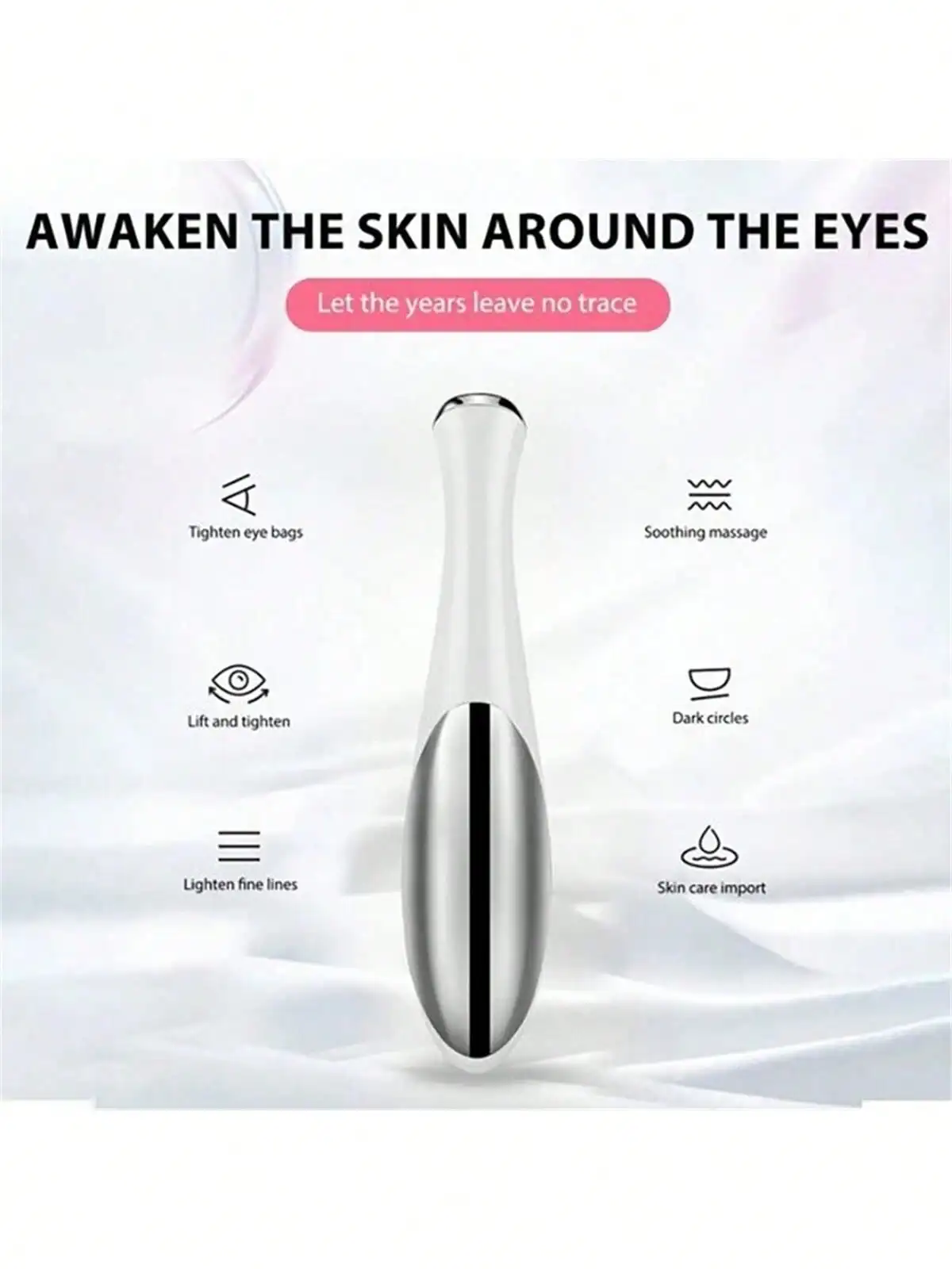 2026Electric Eye Massager Vibration Wrinkle Anti-Ageing Eye Massage Dark Circle Removal Beauty Face Eye Care Pen