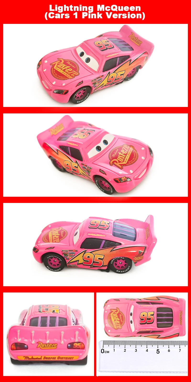 Cars 2 Cars 3 Lightning McQueen Mater Sheriff Flo Ramone Alloy Cars 1:55 Metal Die Casting Model Cars Toys Birthday Gifts