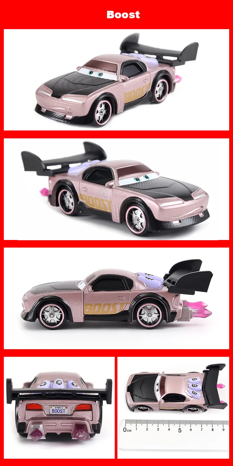 Cars 2 Cars 3 Lightning McQueen Mater Sheriff Flo Ramone Alloy Cars 1:55 Metal Die Casting Model Cars Toys Birthday Gifts