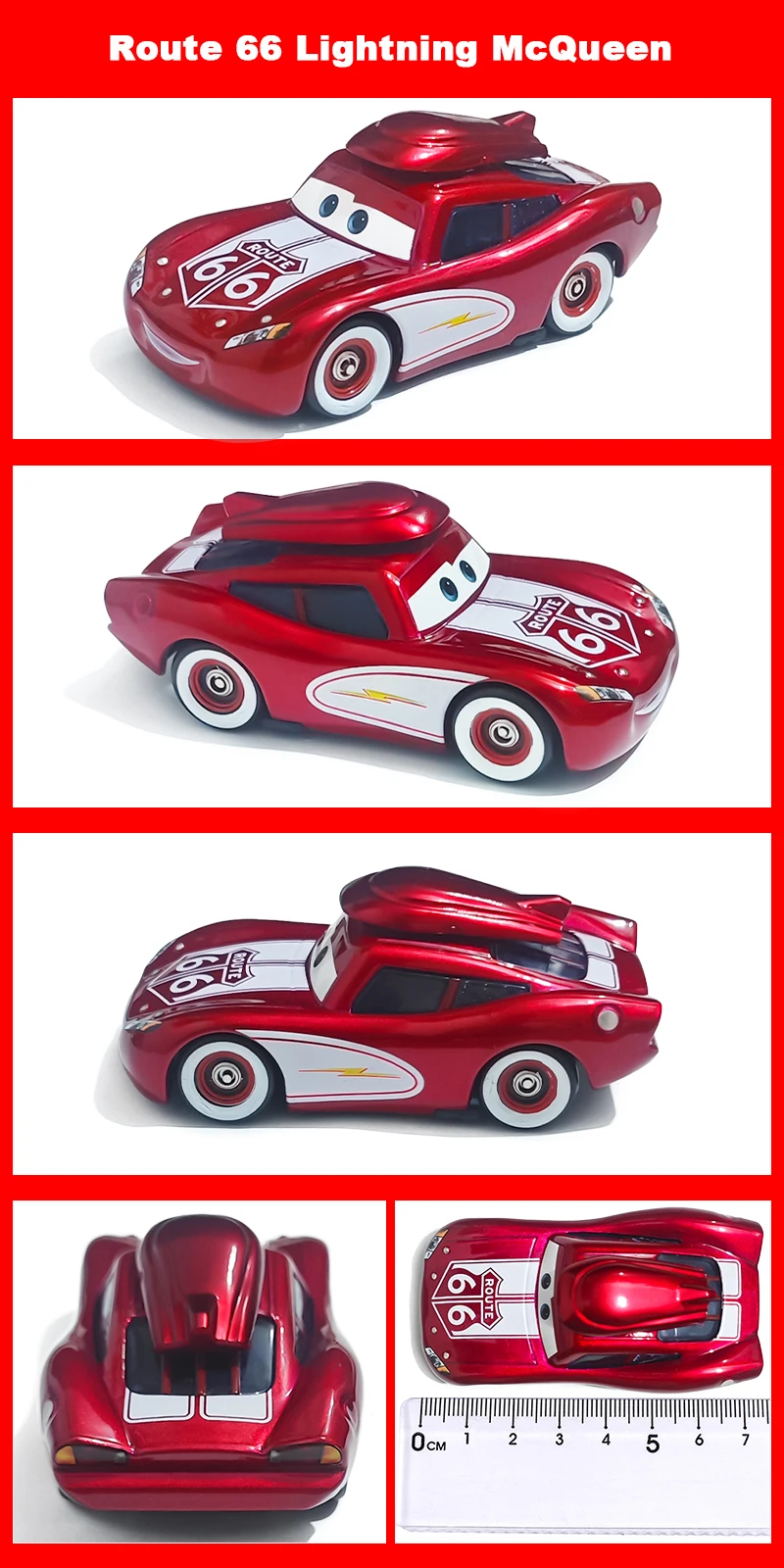 Cars 2 Cars 3 Lightning McQueen Mater Sheriff Flo Ramone Alloy Cars 1:55 Metal Die Casting Model Cars Toys Birthday Gifts