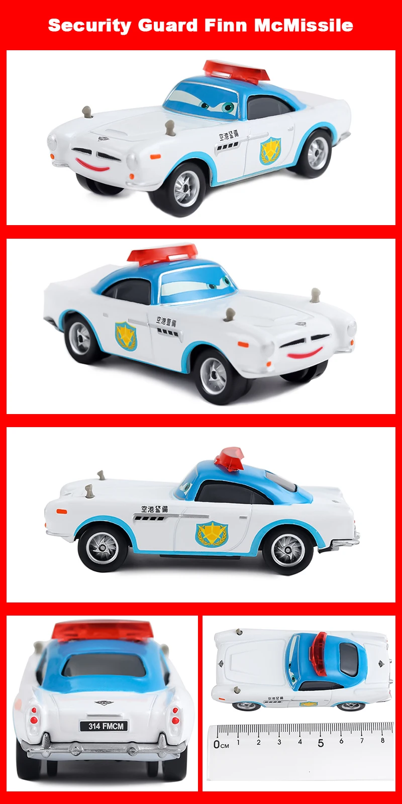 Cars 2 Cars 3 Lightning McQueen Mater Sheriff Flo Ramone Alloy Cars 1:55 Metal Die Casting Model Cars Toys Birthday Gifts