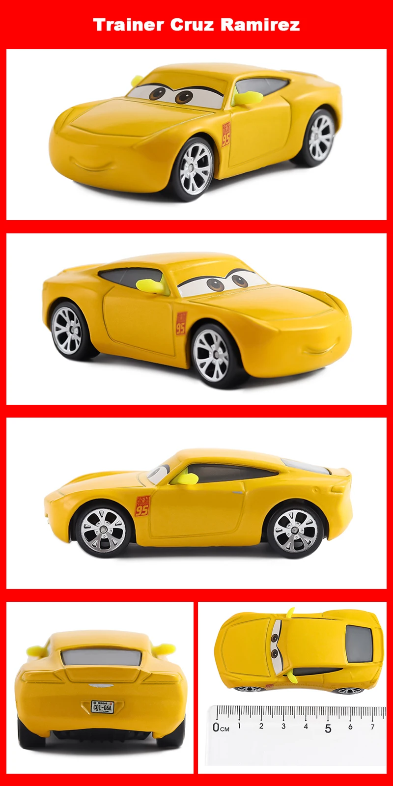 Cars 2 Cars 3 Lightning McQueen Mater Sheriff Flo Ramone Alloy Cars 1:55 Metal Die Casting Model Cars Toys Birthday Gifts