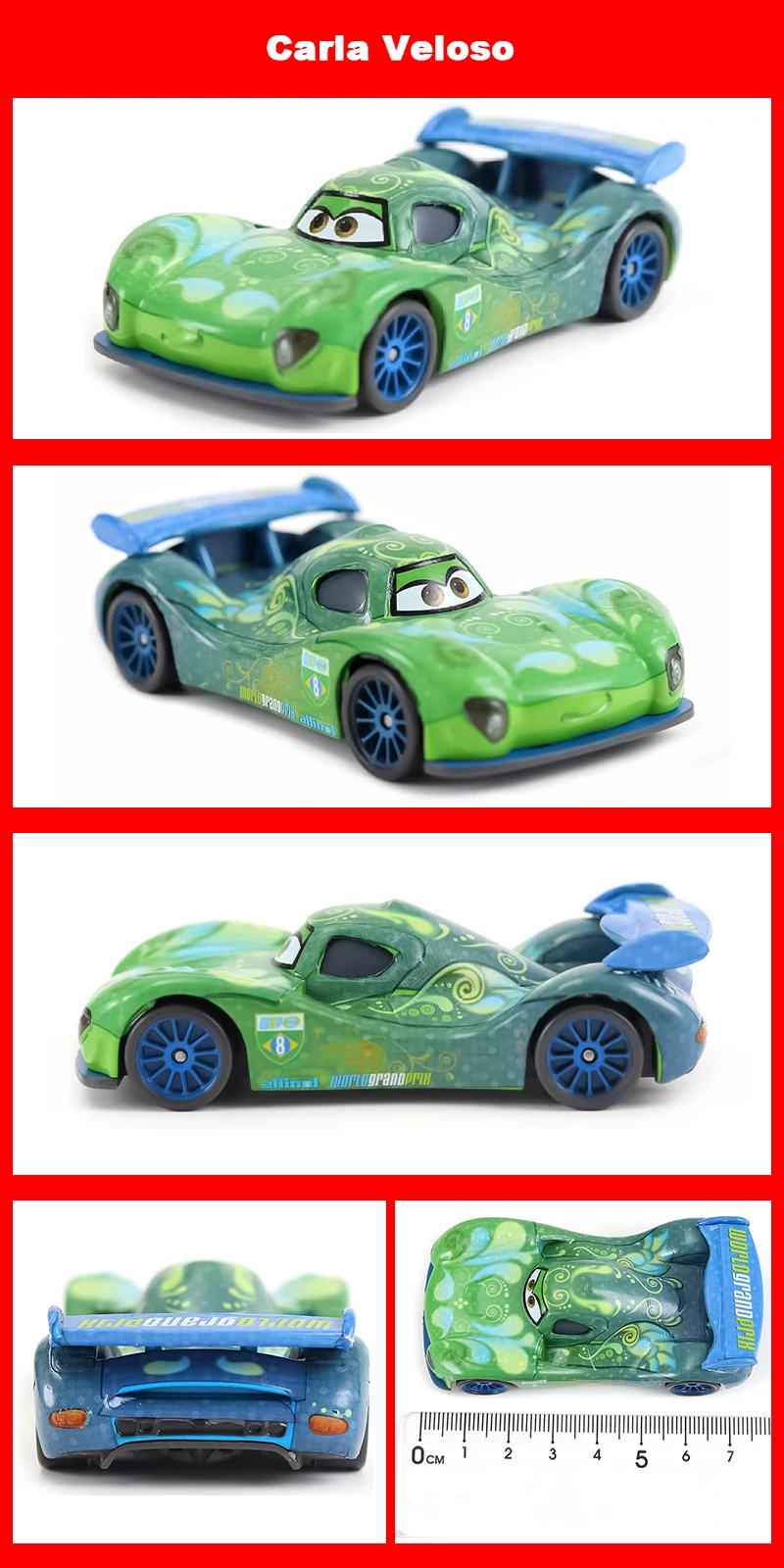 Cars 2 Cars 3 Lightning McQueen Mater Sheriff Flo Ramone Alloy Cars 1:55 Metal Die Casting Model Cars Toys Birthday Gifts