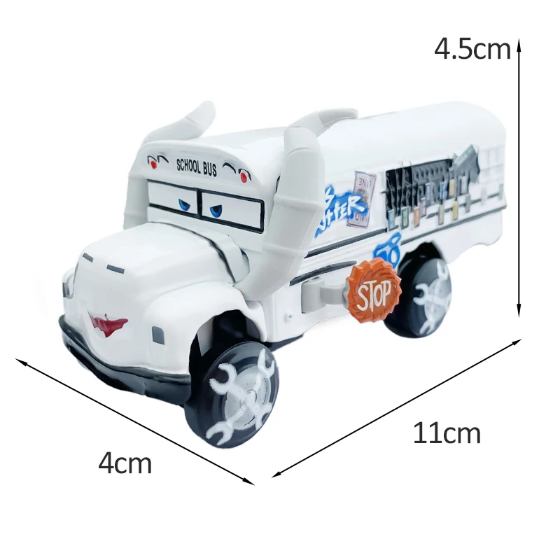 New Collection Miss Fritter Frank Damage Racing Car Ramone Queen Boost King Diecast Metal Lightning Toy Original 2 3 Grem Acer
