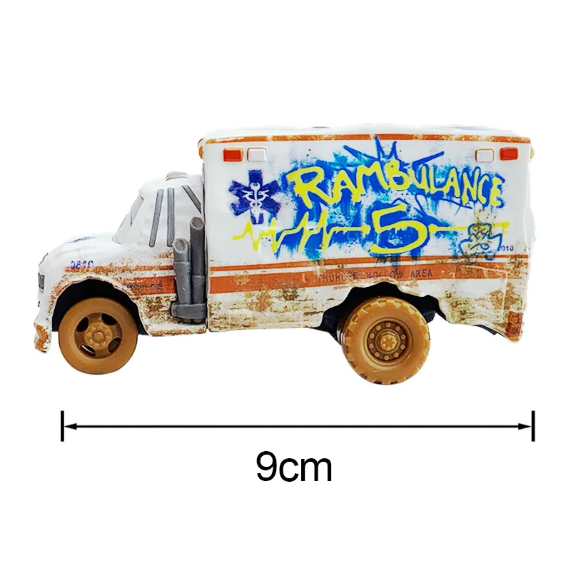 New Collection Miss Fritter Frank Damage Racing Car Ramone Queen Boost King Diecast Metal Lightning Toy Original 2 3 Grem Acer