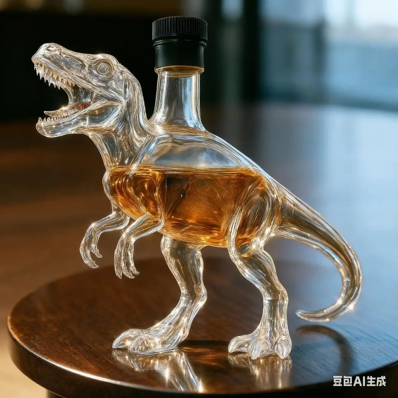 2026 New Home Decoration Ornaments Dinosaur Bottles Whiskey Decorative Bottles, Bar Decoration Ornaments Whiskey Decanter