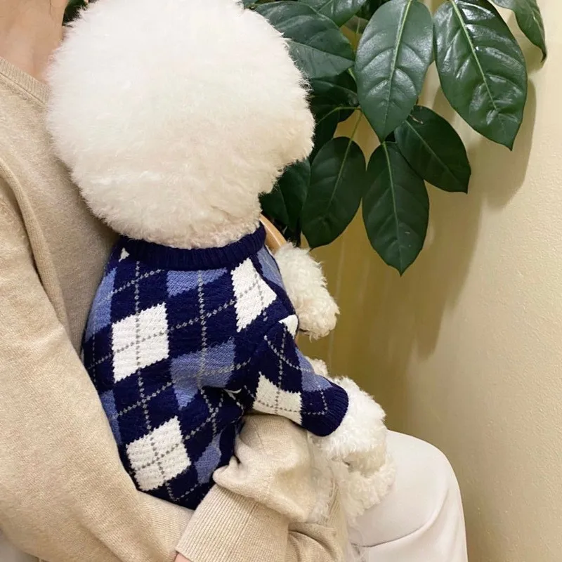 Dog Winter Clothes Puppy Warm Dog Sweater Chihuahua French Bulldog Overalls for Dogs Pet Coat Samll Dog Jersey New 2026 Clothing