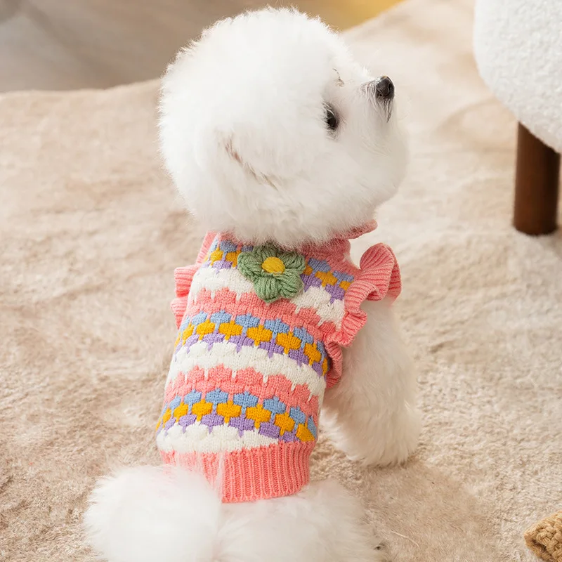 Dog Winter Clothes Puppy Warm Dog Sweater Chihuahua French Bulldog Overalls for Dogs Pet Coat Samll Dog Jersey New 2026 Clothing