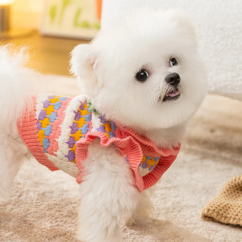 Dog Winter Clothes Puppy Warm Dog Sweater Chihuahua French Bulldog Overalls for Dogs Pet Coat Samll Dog Jersey New 2026 Clothing