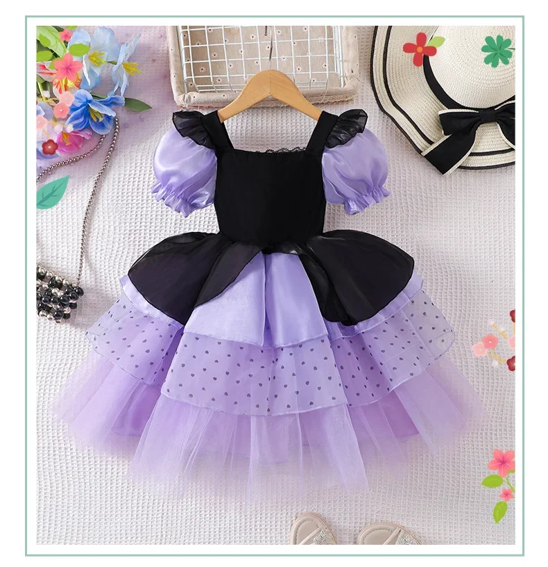 2026 Halloween Lolita Dress Girls Kawaii Cartoon Maid Outfit Cosplay Costume Princess Dress Festival Gifts