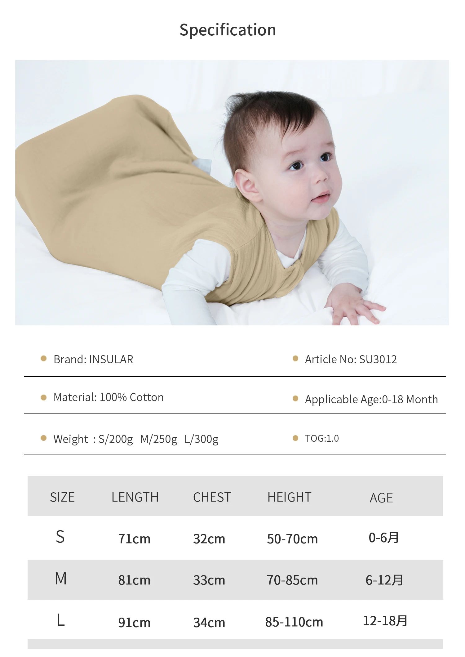 Baby Sleeping Blanket Newborn Swaddle Sleeveless Sleep Sack Summer Thin Premium Muslin Cotton Soft 2-Ways Zipper Easy Diaper Cha