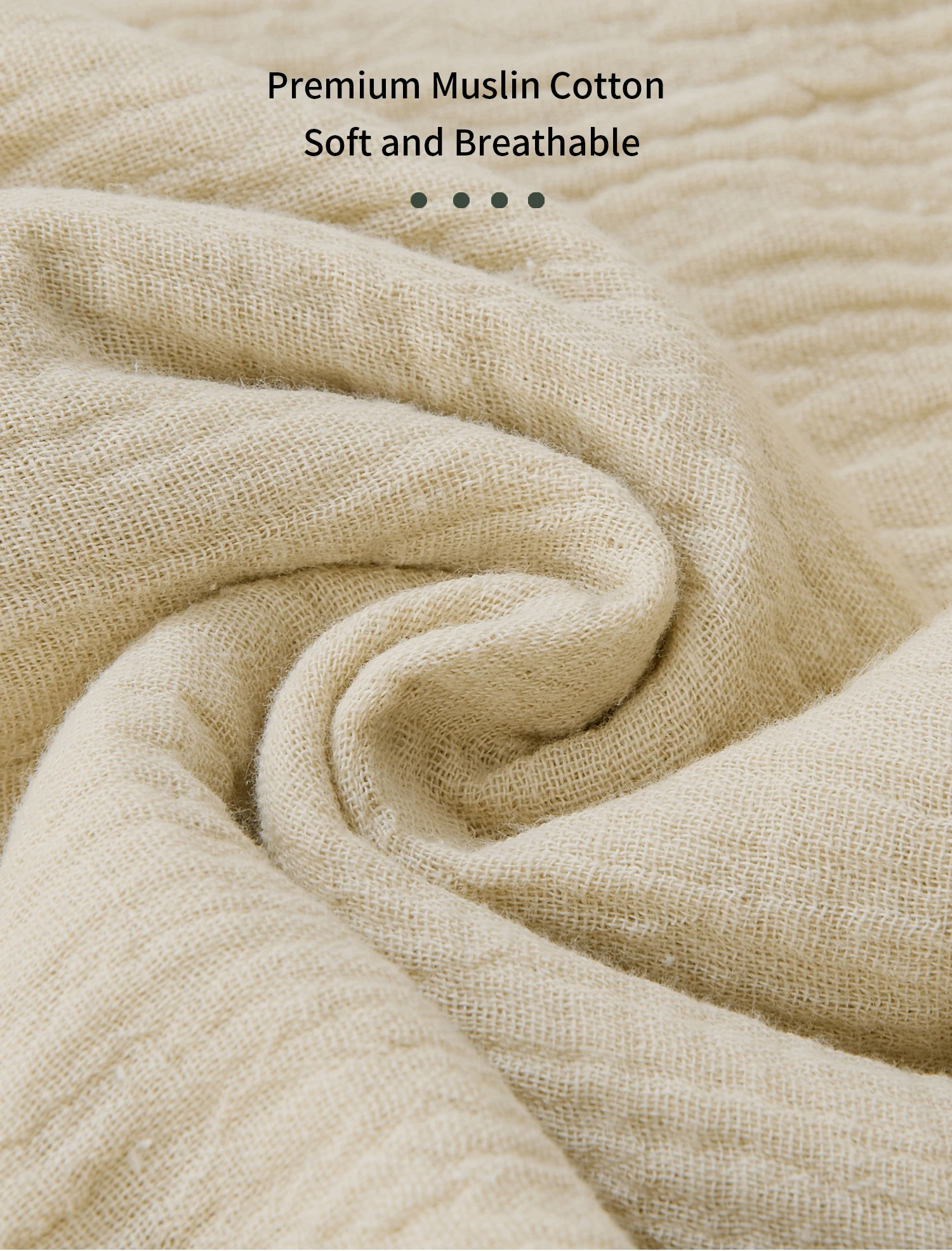 Baby Sleeping Blanket Newborn Swaddle Sleeveless Sleep Sack Summer Thin Premium Muslin Cotton Soft 2-Ways Zipper Easy Diaper Cha