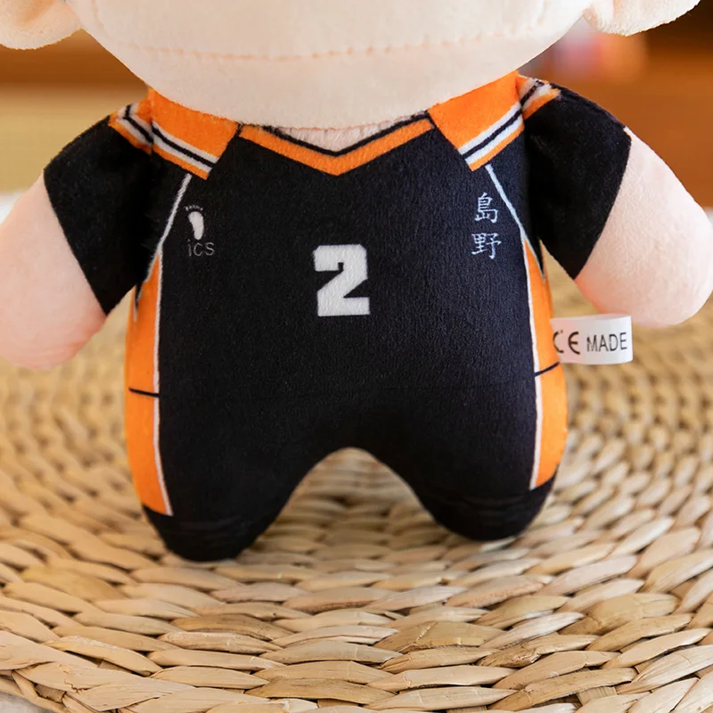 23cm Haikyuu!! Plush Toys Lovely Haikyuu Anime Dolls Hinata Shoyo & Tobio Kageyama & Daichi Sawamura Peluche Toy Collection Gift