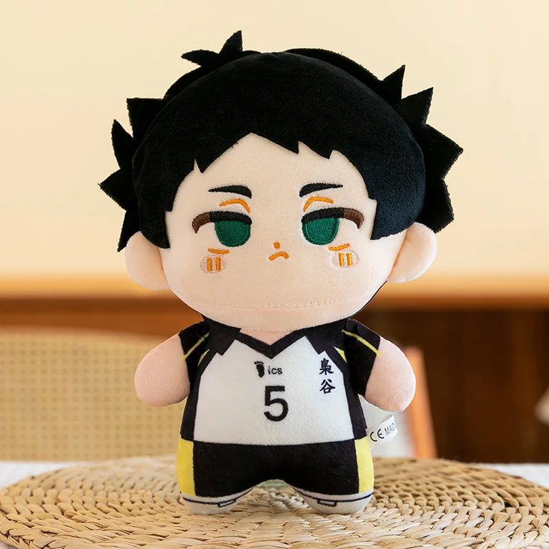 23cm Haikyuu!! Plush Toys Lovely Haikyuu Anime Dolls Hinata Shoyo & Tobio Kageyama & Daichi Sawamura Peluche Toy Collection Gift