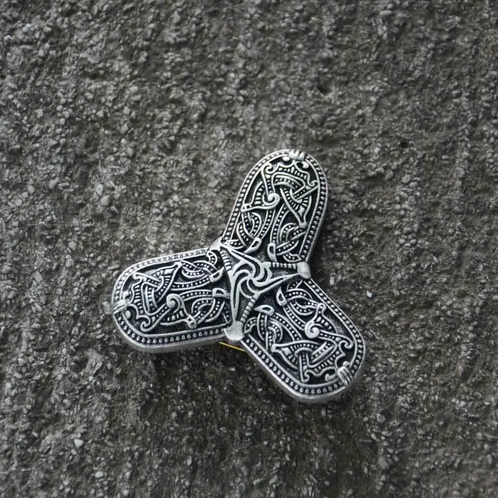 Nostalgia Nordic Viking Amulet Brooch Sweden Scandinavian Fibula Ancient Brooches Mens Womens Brosch Jewelry Talisman