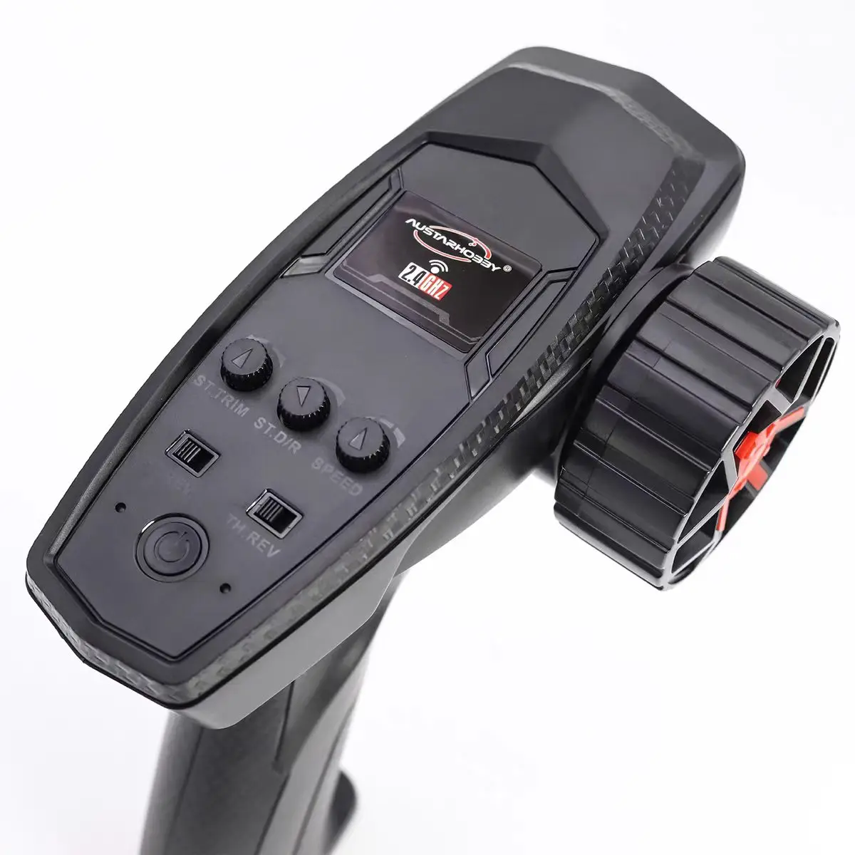 RC Radio System 3CH RC Transmitter 2.4G Remote Controller for 1/10 1/12 1/14 1/16 1/18 1/24 RC Car Crawler Boat