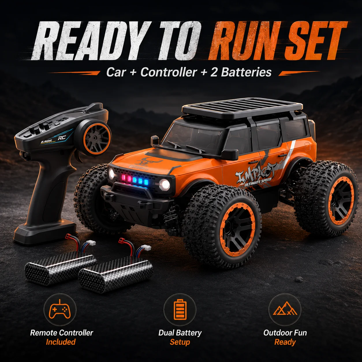 ZNLYRION RC Car SG201MAX PRO 1:20 4WD 40KM/H Brushed or 55KM/H Brushless Full Proportional Remote Control Truck with LED Lights Independent Suspension Metal Drive Shaft