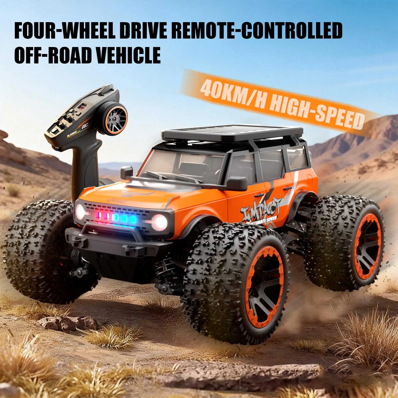 ZNLYRION RC Car SG201MAX PRO 1:20 4WD 40KM/H Brushed or 55KM/H Brushless Full Proportional Remote Control Truck with LED Lights Independent Suspension Metal Drive Shaft