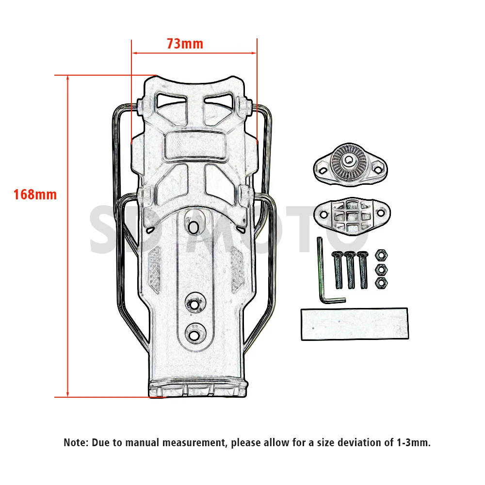 Cup Holder For R1300gs R1250gs R1200gs R1250/R1200 GS 1250/1200 LC ADV F800gs F750gs Motorcycle Bottle Holder Accessories