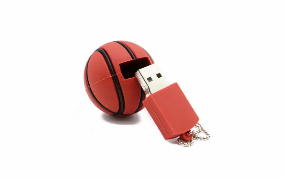 JASTER Football USB Flash Drives 128GB Basketball Memory Stick 64GB Golf Ball Pen Drive 32GB Tennis Pendrive 16GB Creative Gift