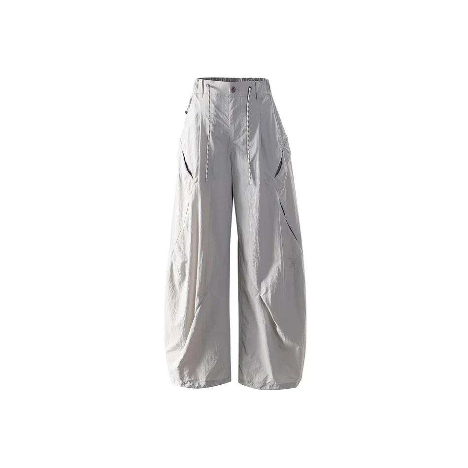 Men Women Lightweight Waterproof Quick Dry Outdoor Sport Hiking Loose Casual Techwear Track Cargo Pant Joggers Trousers
