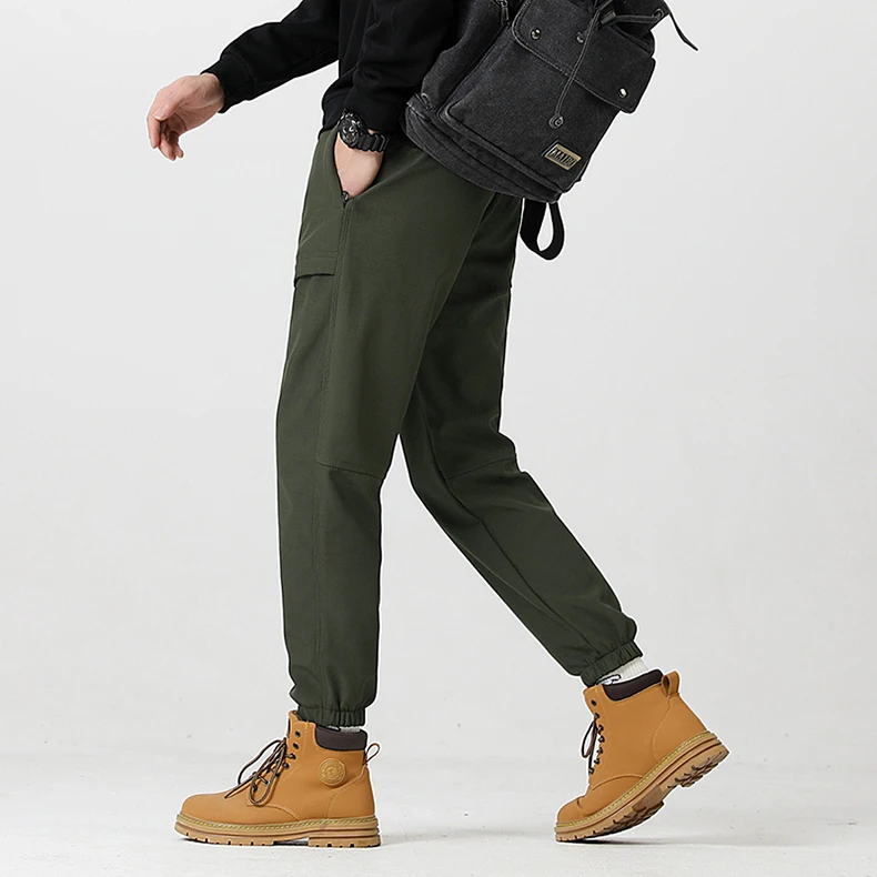 JNLN Thick Fleece Warm Pants Women Men Winter Waterproof Windproof Jogger Pants Unisex Hiking Camping Climbing Skiing Trousers