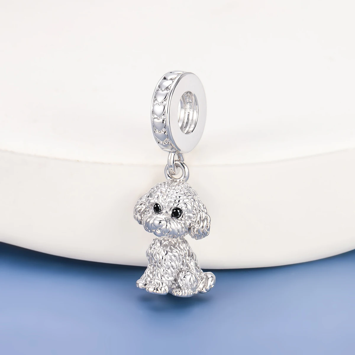 Pan Charms Puppy Dog Paw Print Pet Lover Pendant Charm Beads Fit Original Bracelet Jewelry DIY Birthday Gift for Her/Him Women