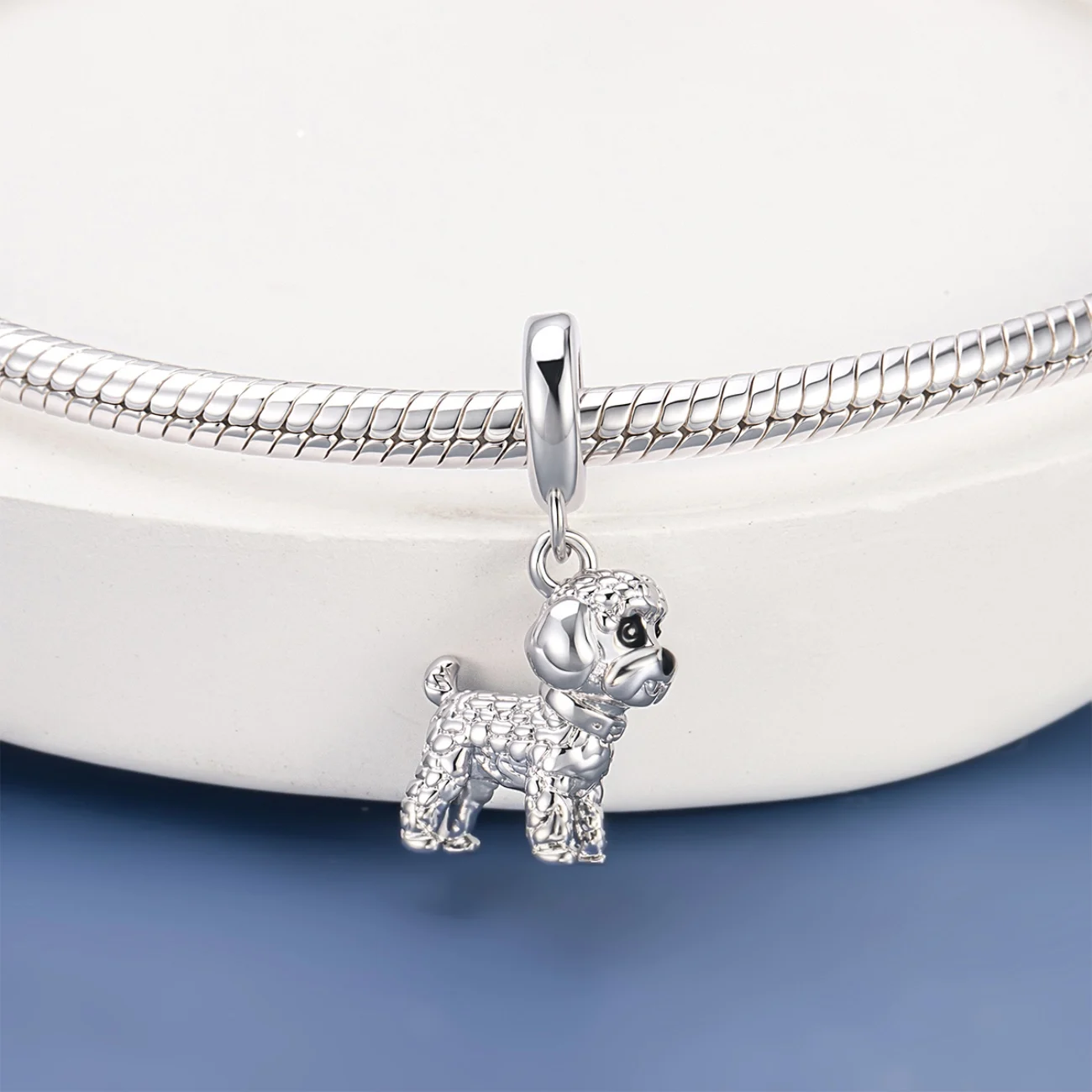 Pan Charms Puppy Dog Paw Print Pet Lover Pendant Charm Beads Fit Original Bracelet Jewelry DIY Birthday Gift for Her/Him Women
