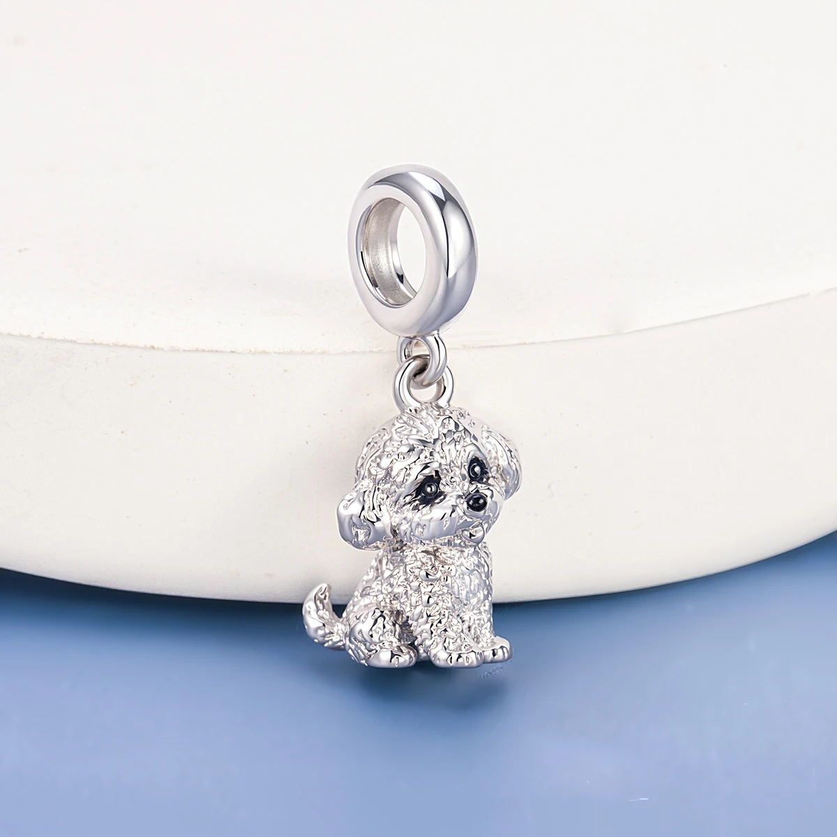 Pan Charms Puppy Dog Paw Print Pet Lover Pendant Charm Beads Fit Original Bracelet Jewelry DIY Birthday Gift for Her/Him Women