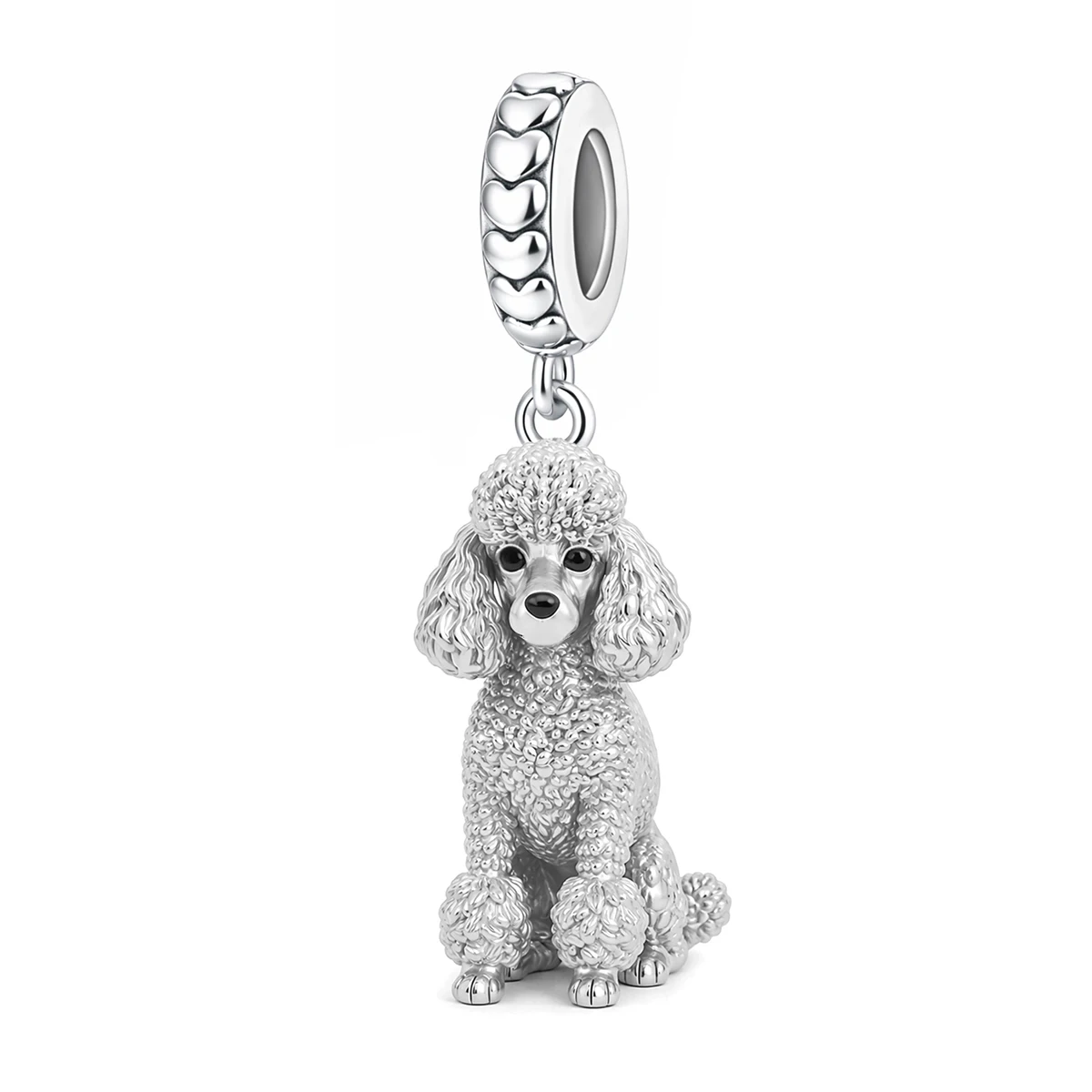 Pan Charms Puppy Dog Paw Print Pet Lover Pendant Charm Beads Fit Original Bracelet Jewelry DIY Birthday Gift for Her/Him Women
