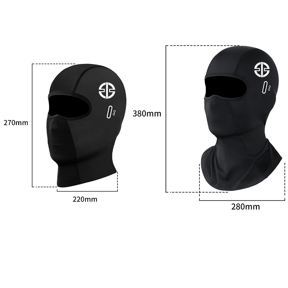 For Kawasaki Ninja H1 H1R H10R H2 H2R H125R Motorcycle Balaclava Summer UV Protection Glasses Face Breathable Hole Winter Warm