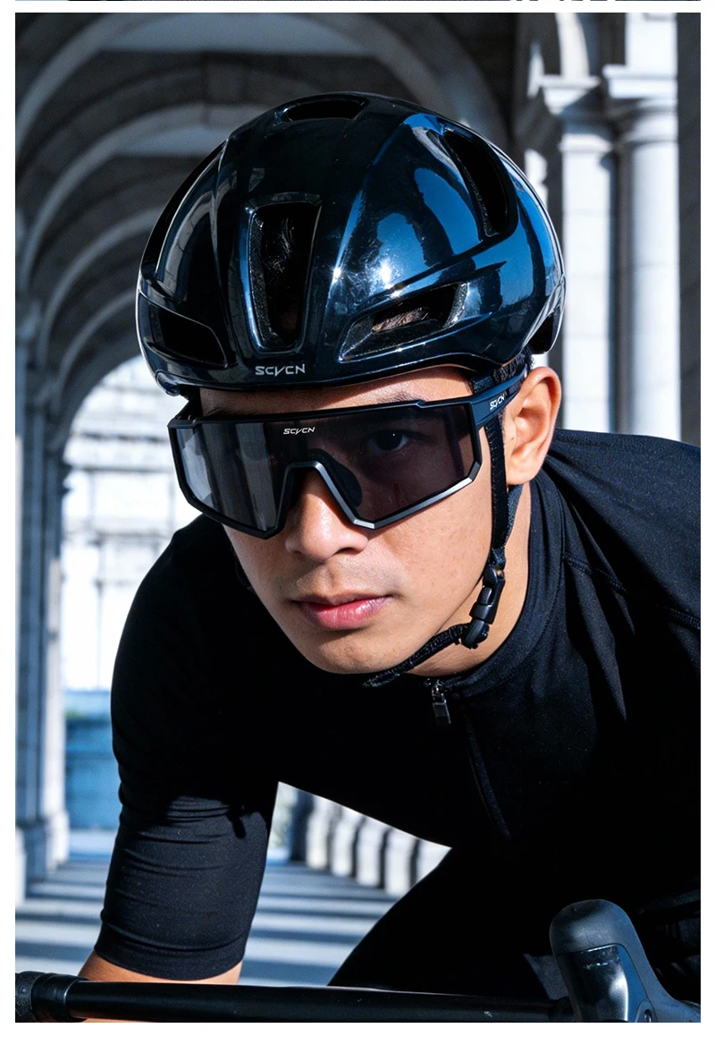 SCVCN New Photochromic Sports Cycling Glasses Men Women Running Sunglasses UV400 Mountain Camping Fishing Eyewear MTB Goggles