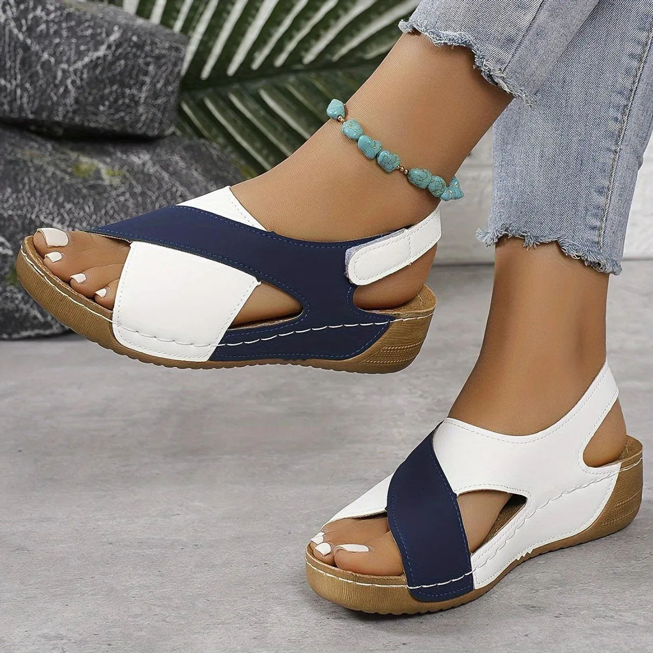 Women Platform Sandals Summer Mix Color Sandals Luxury Designer Shoes for Women Casual Beach Sandals Custom Casual Shoes