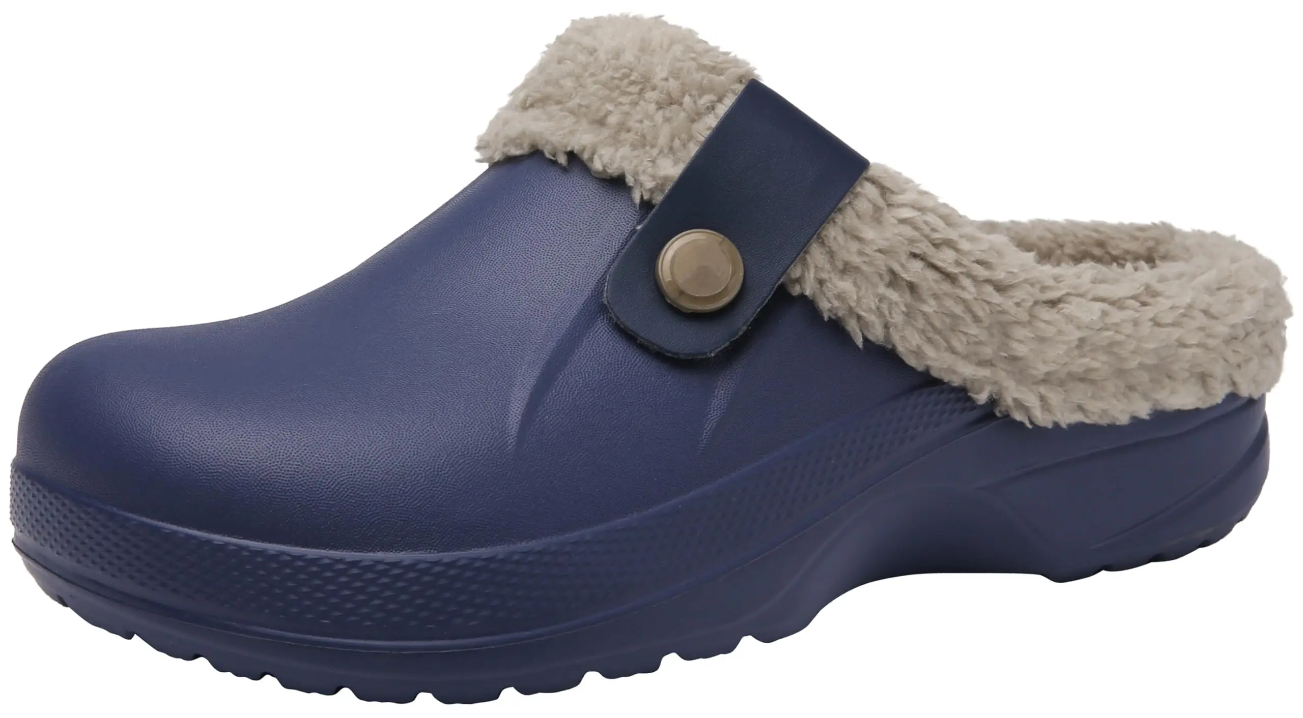 Asgard Winter Fur Furry Slippers For Men Outdoor Fashion Waterproof Plush Cotton Slippers Indoor Warm Cozy Non-slip Home Shoes