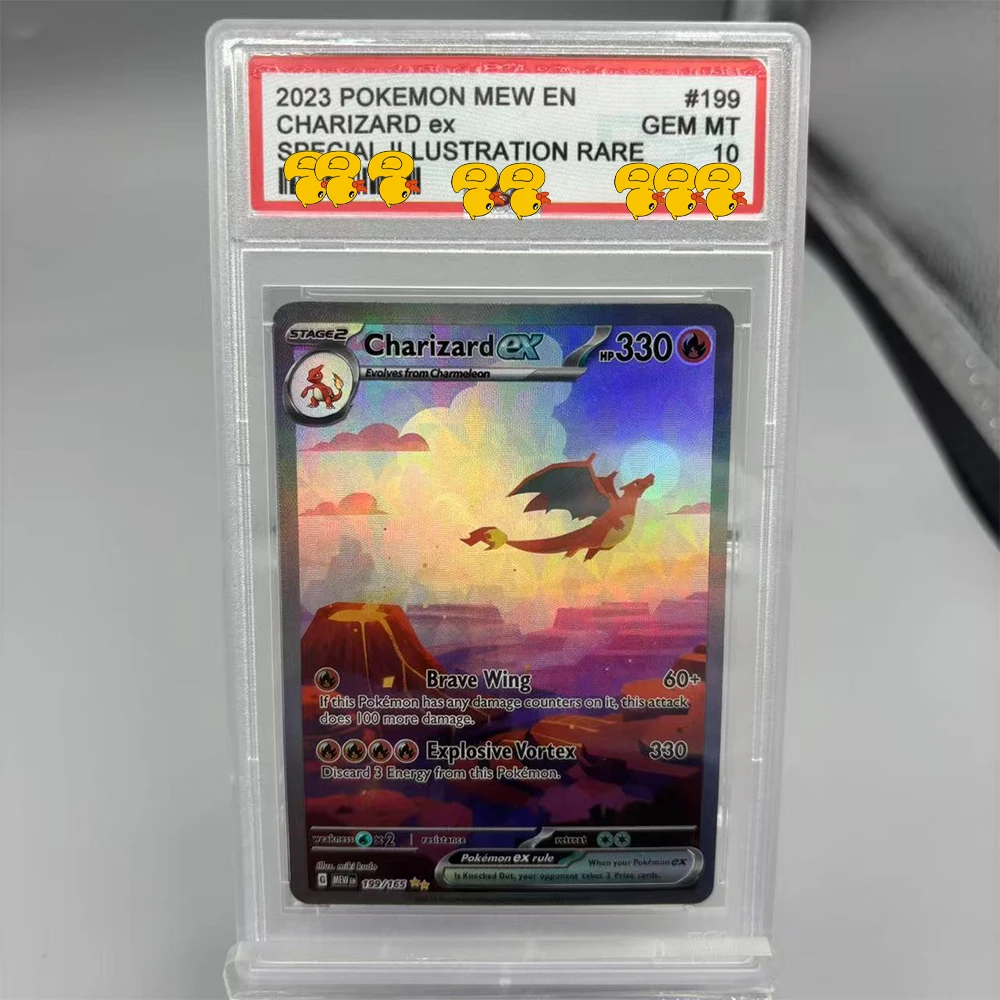 DIY Rating Card Collection Card 2006 GOLD STAR -HOLO 103/110 Copy 10Points Rating Card Anime Game Gift
