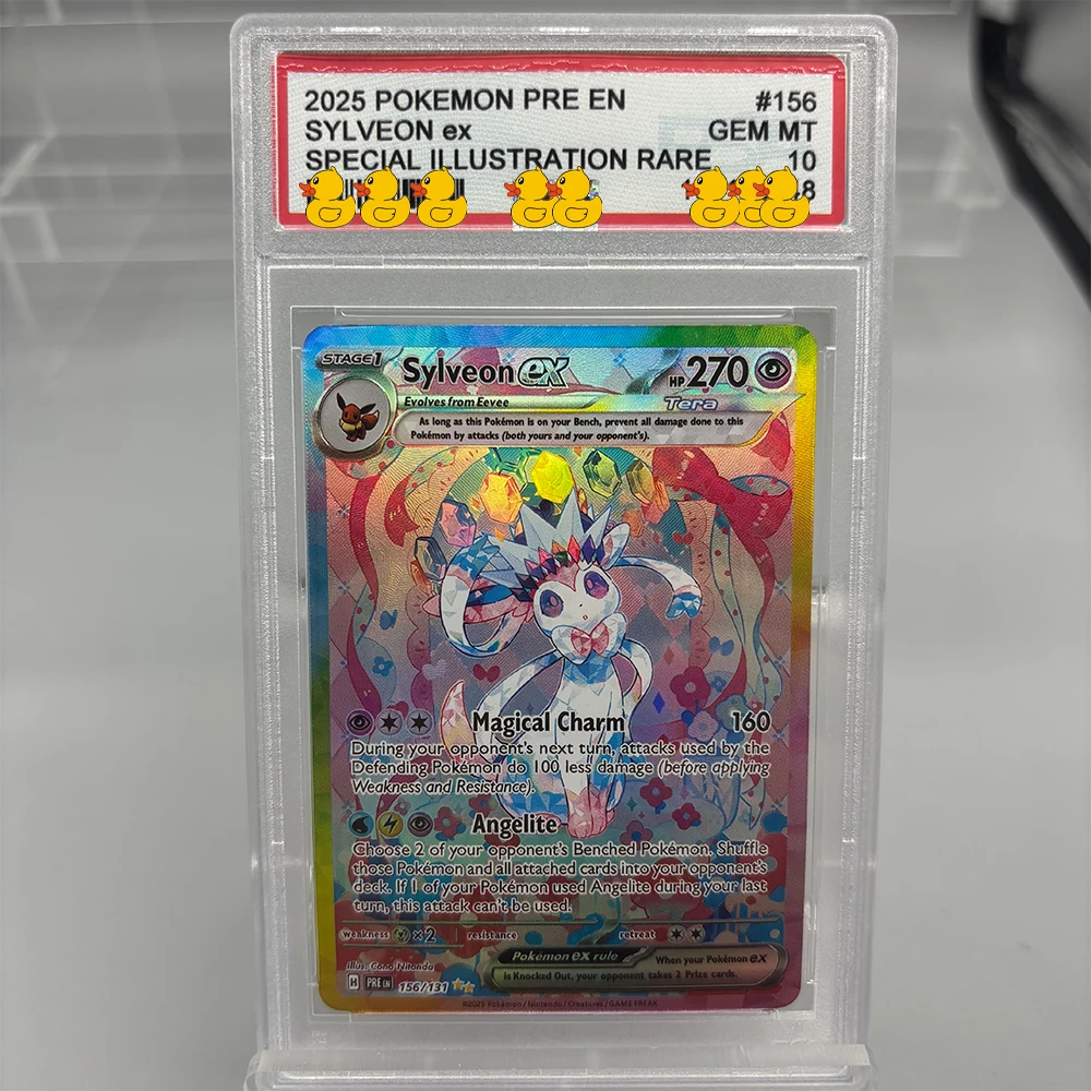 DIY Rating Card Collection Card 2006 GOLD STAR -HOLO 103/110 Copy 10Points Rating Card Anime Game Gift