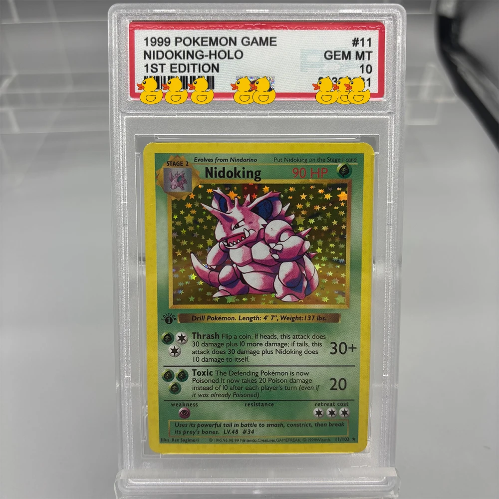 DIY Rating Card Collection Card 2006 GOLD STAR -HOLO 103/110 Copy 10Points Rating Card Anime Game Gift