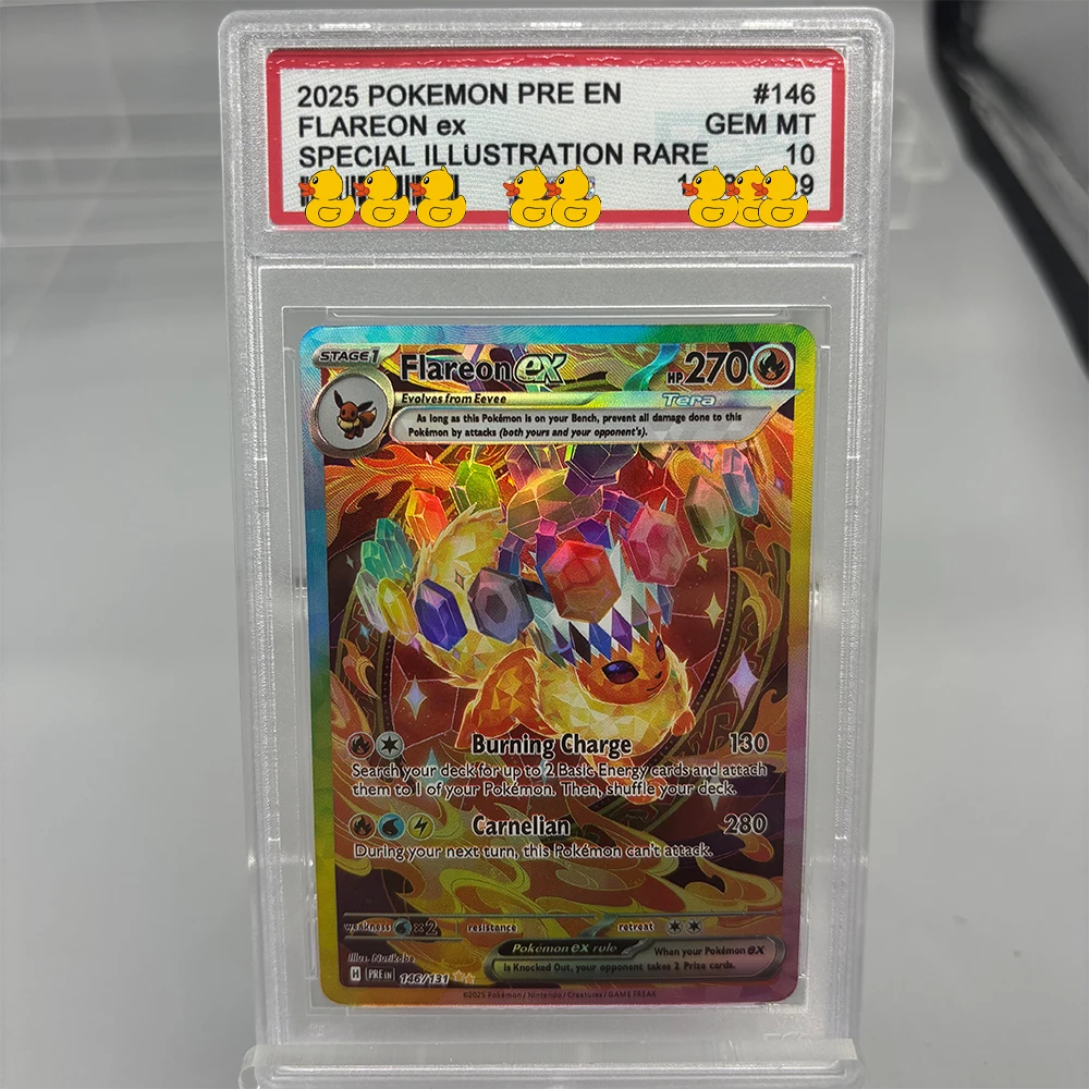 DIY Rating Card Collection Card 2006 GOLD STAR -HOLO 103/110 Copy 10Points Rating Card Anime Game Gift