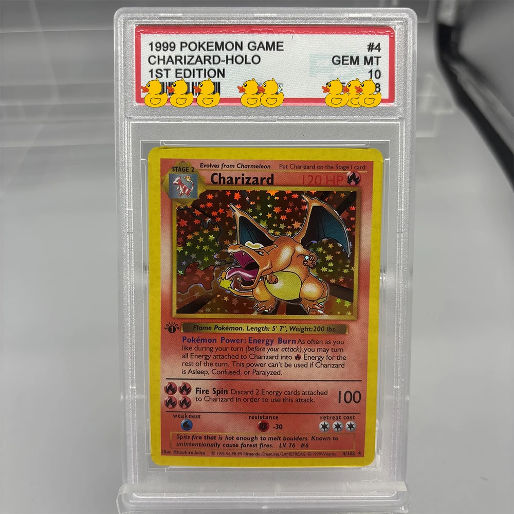 DIY Rating Card Collection Card 2006 GOLD STAR -HOLO 103/110 Copy 10Points Rating Card Anime Game Gift